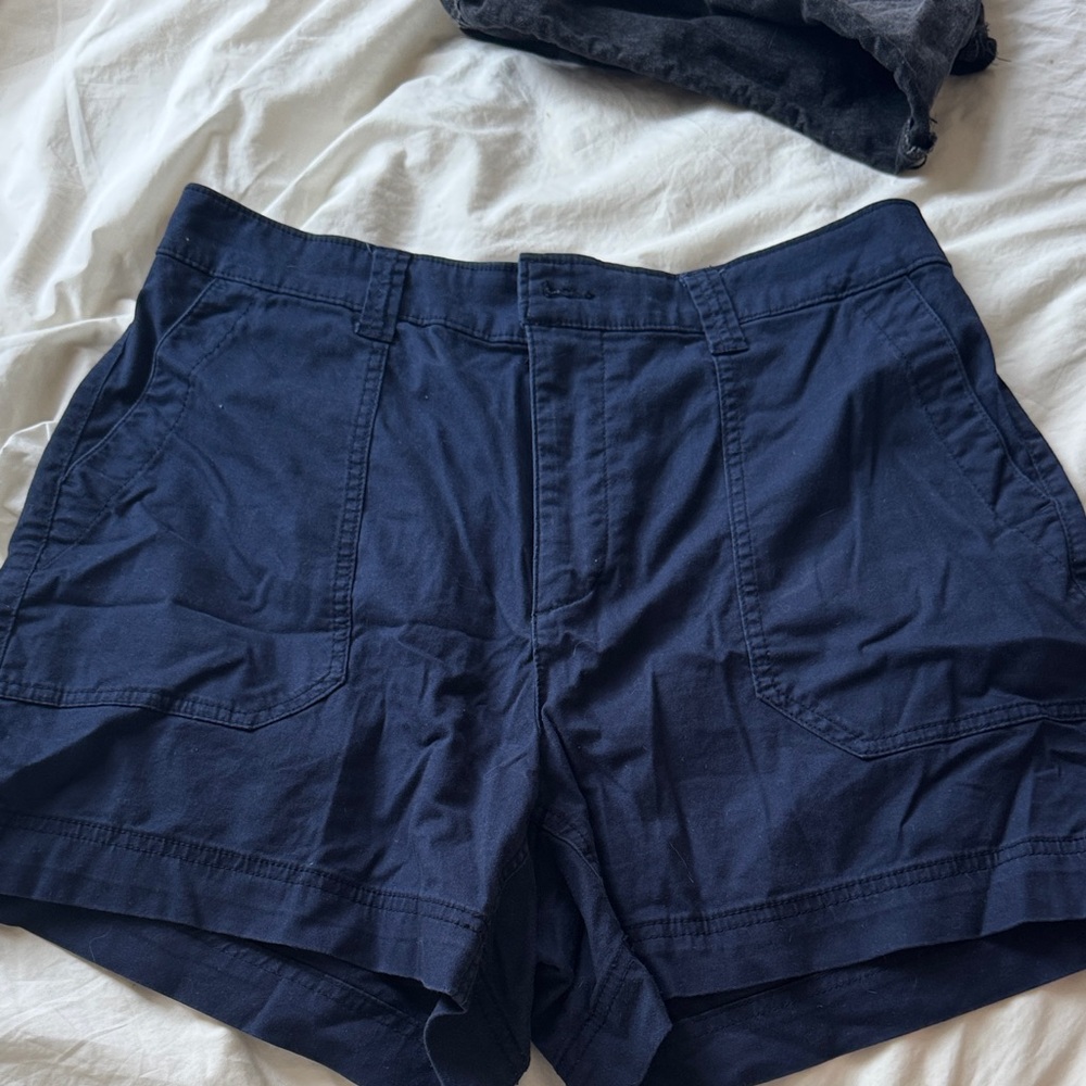 Old Navy Dark Blue Women's Cargo Shorts